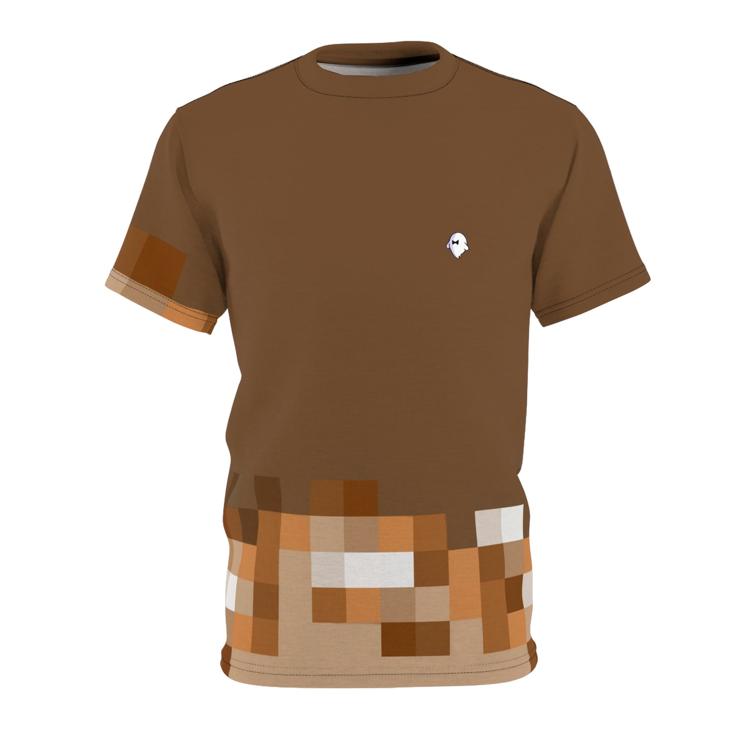 Brown Pixel Tee