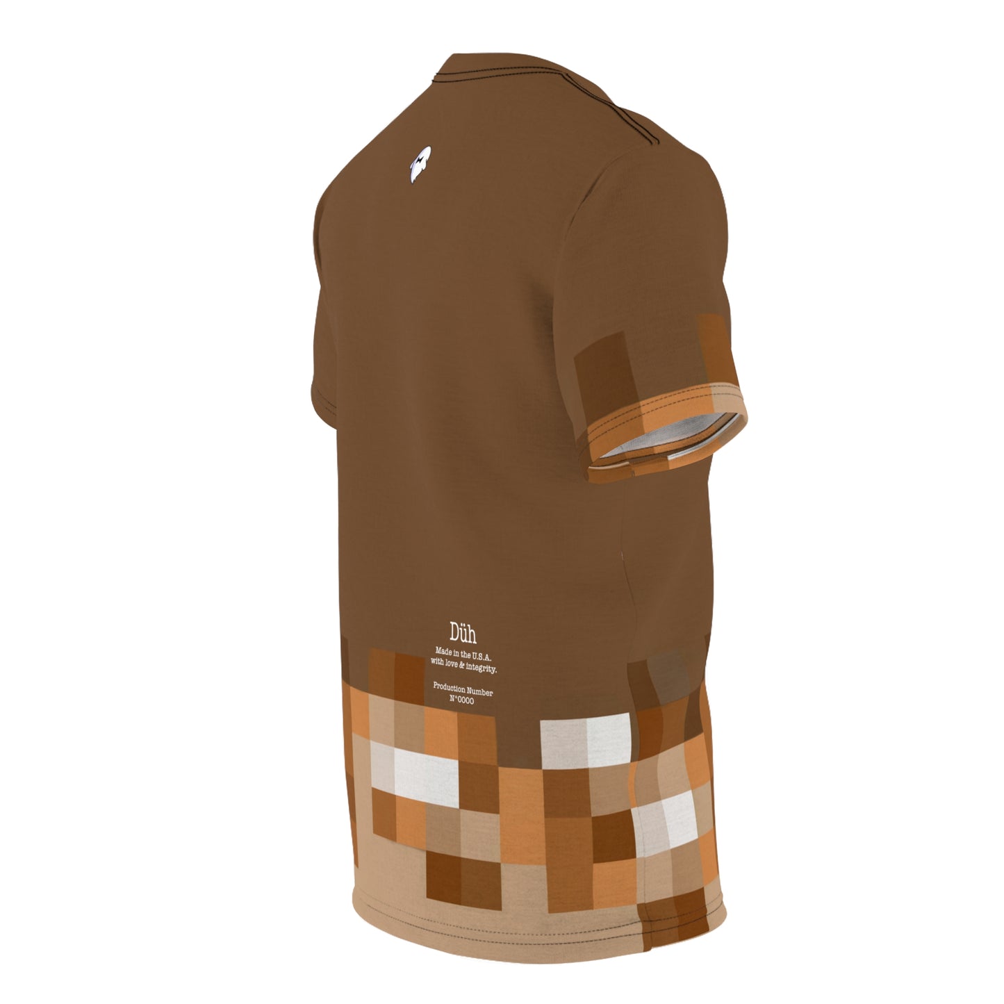 Brown Pixel Tee