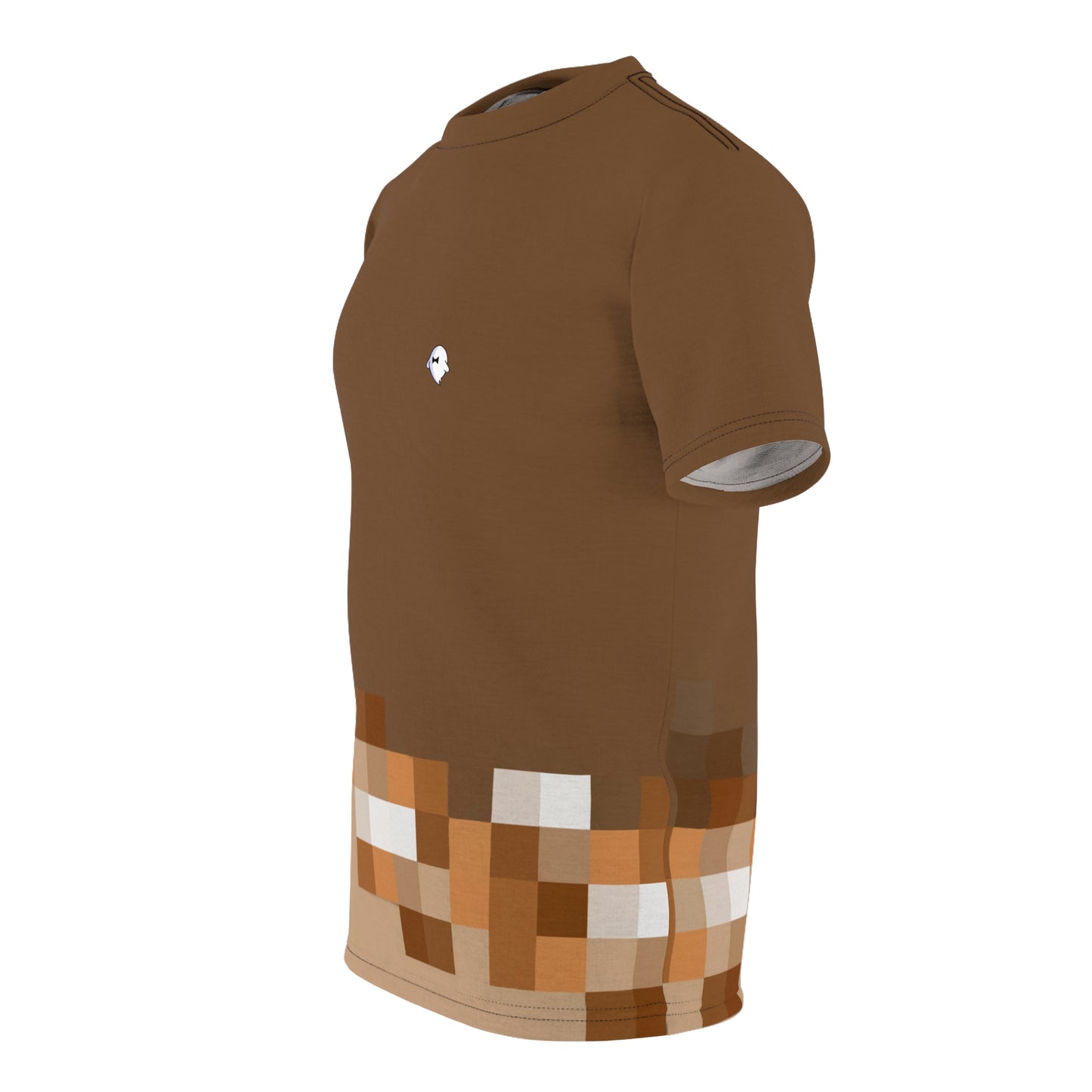 Brown Pixel Tee