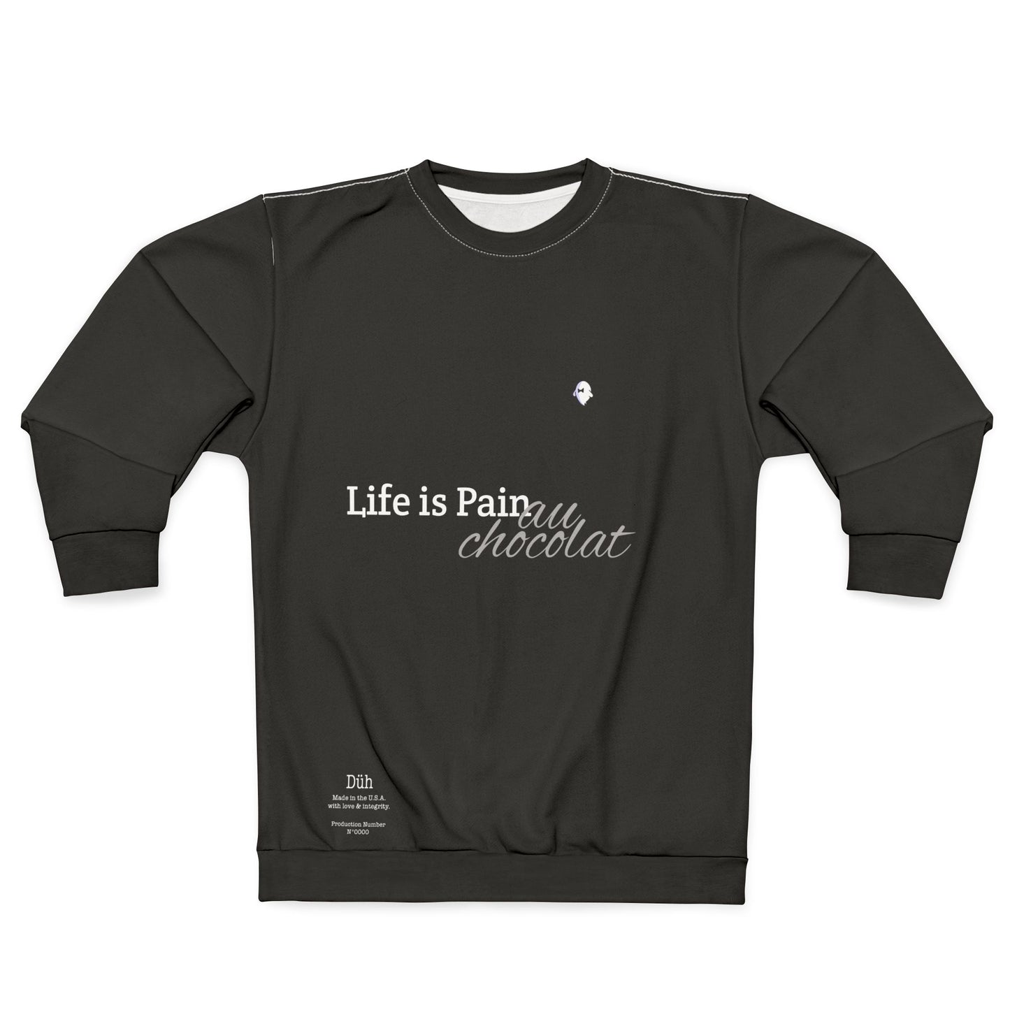 Life is 'Pain au chocolat' Black