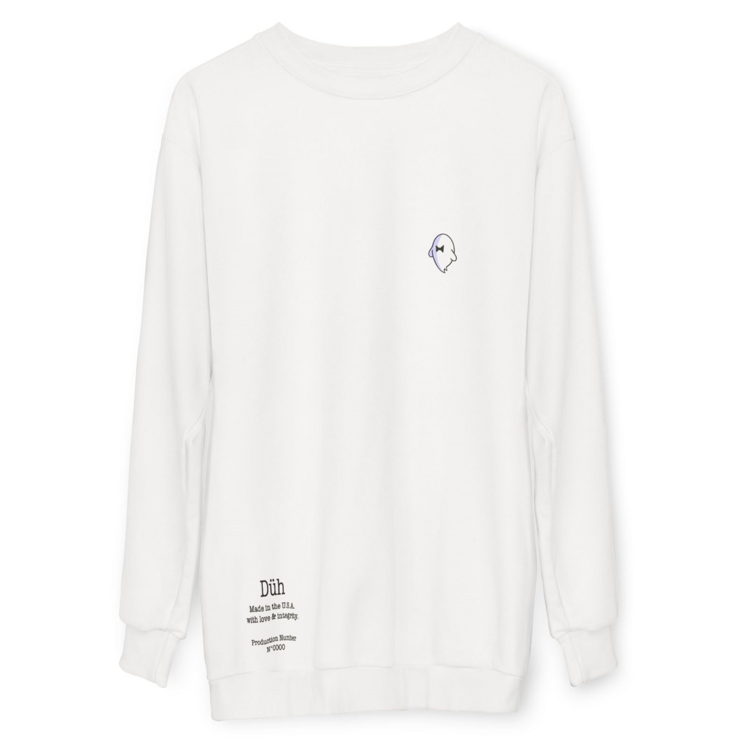 White Plain Sweatshirt